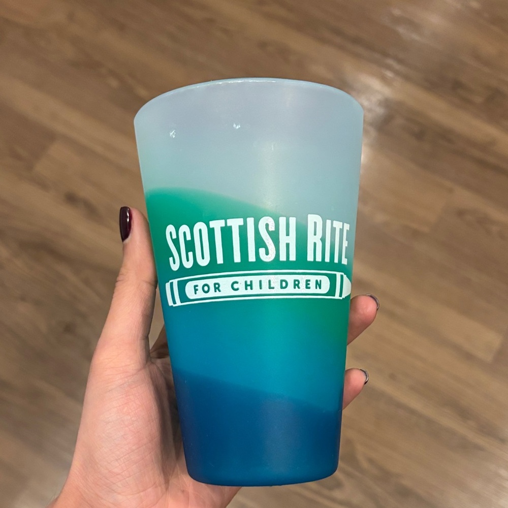 Scottish Rite for children hospital silicone cup